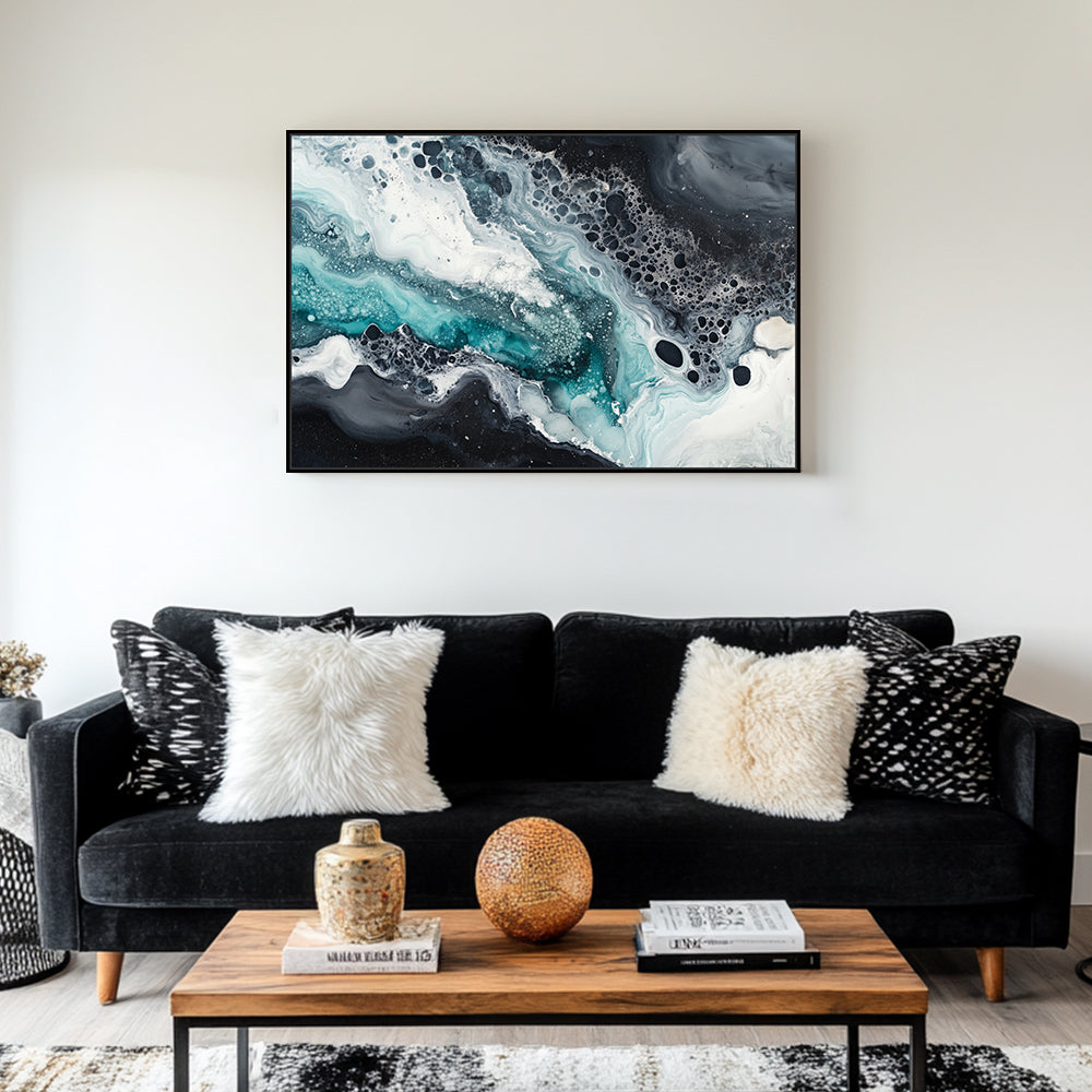 Oceanic Fusion Canvas Wall Art