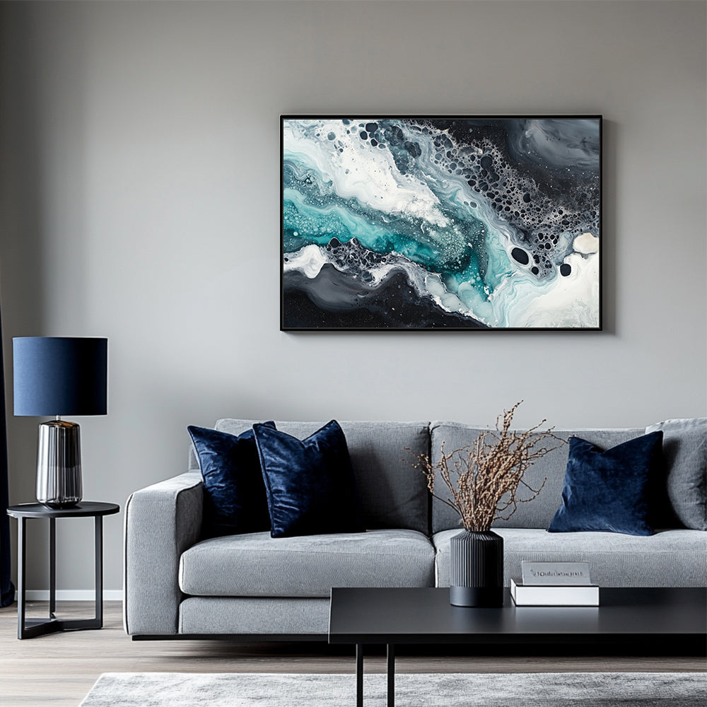 Oceanic Fusion Canvas Wall Art