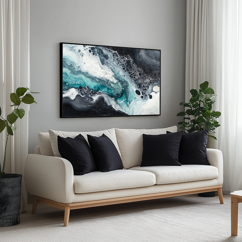 Oceanic Fusion Canvas Wall Art