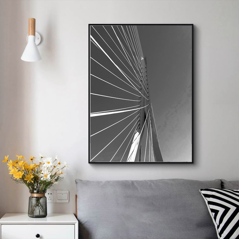 Architectural Radiance Canvas Wall Art