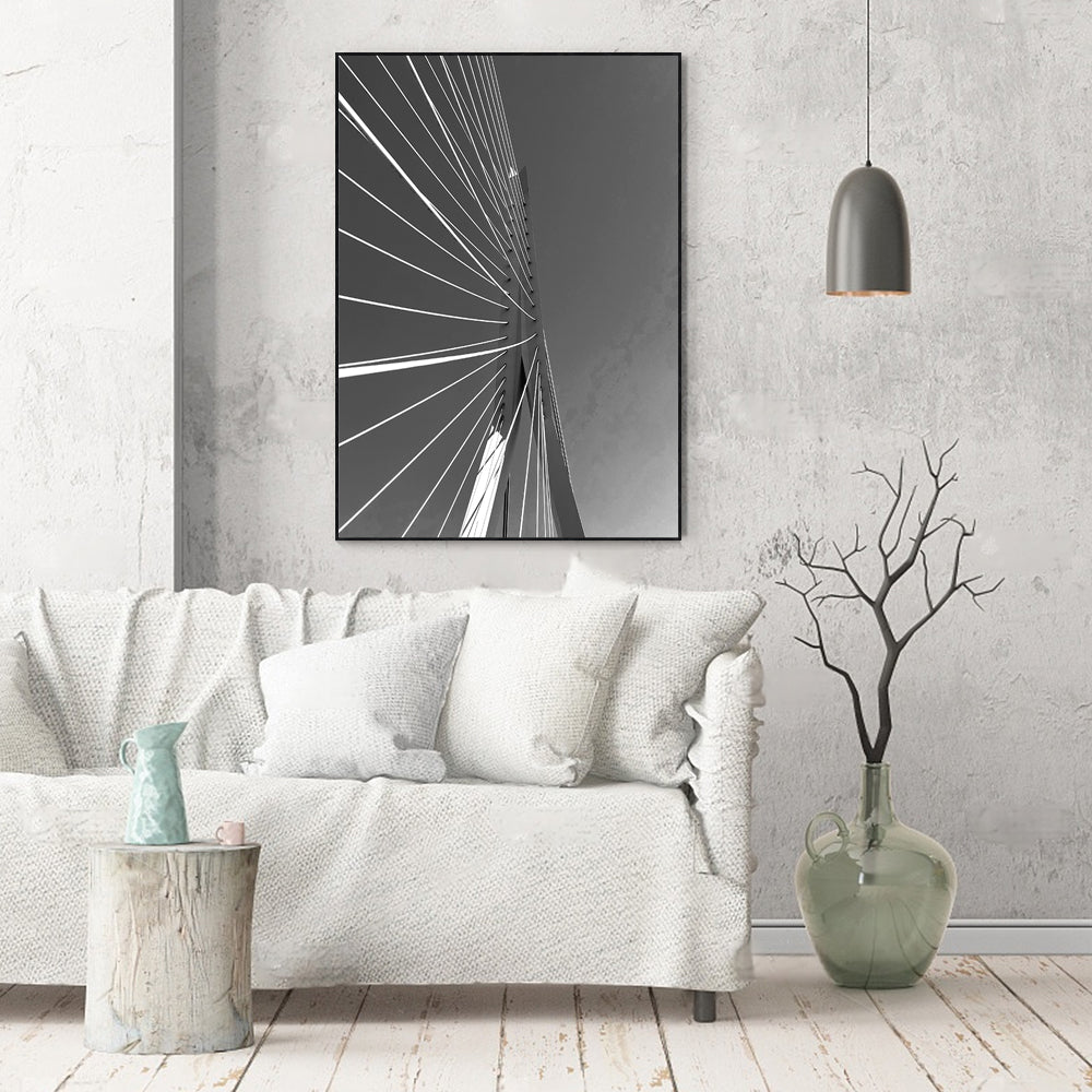 Architectural Radiance Canvas Wall Art