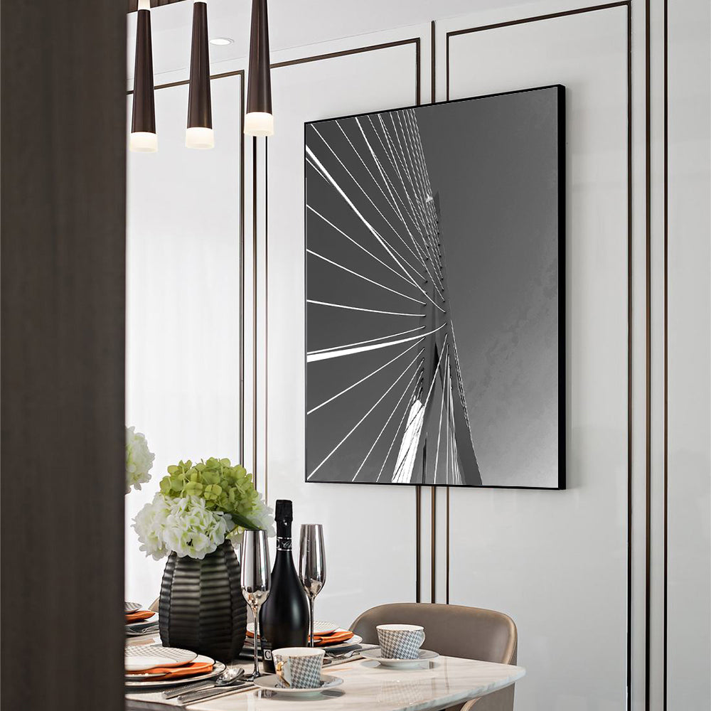 Architectural Radiance Canvas Wall Art