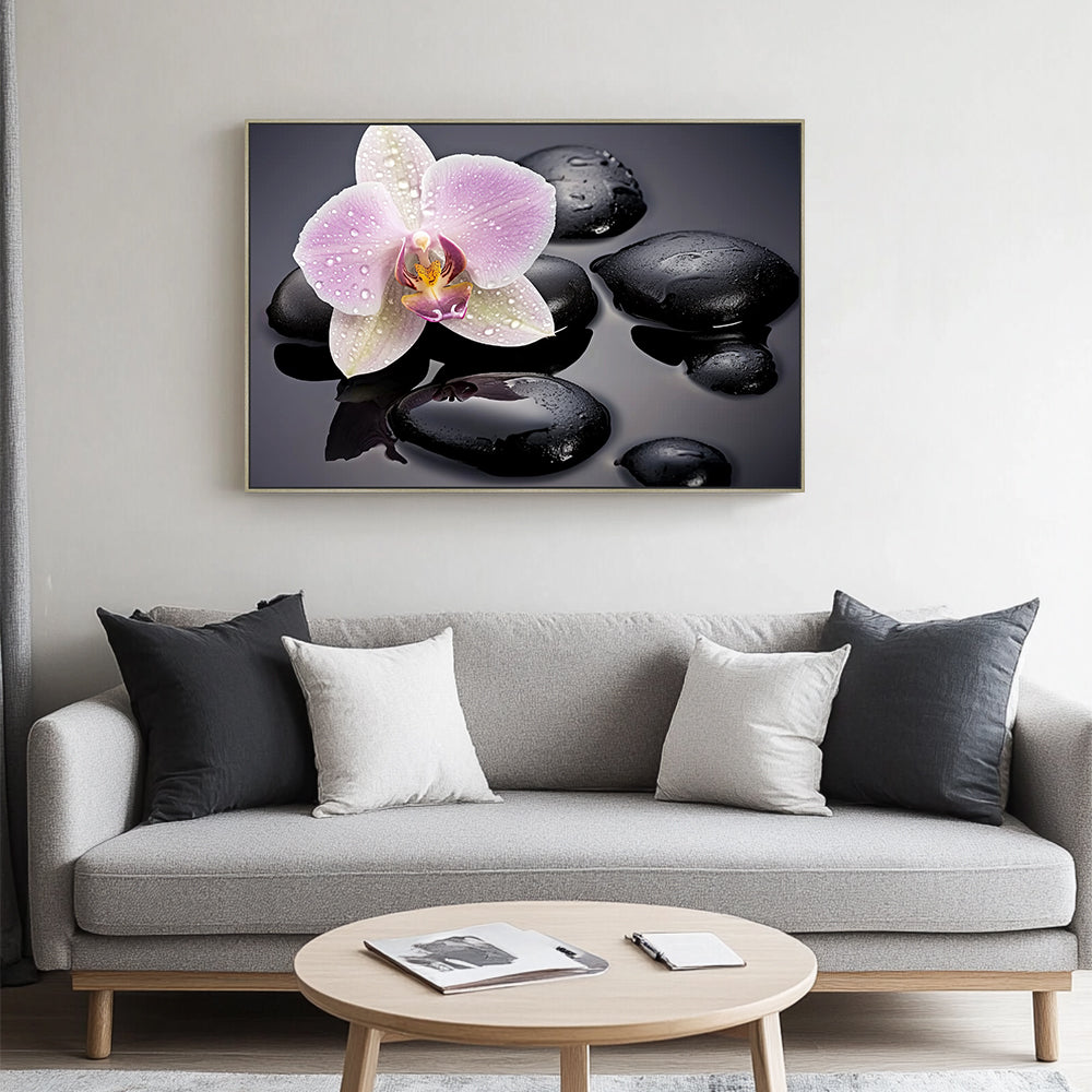 Elegant Orchid Canvas Wall Art