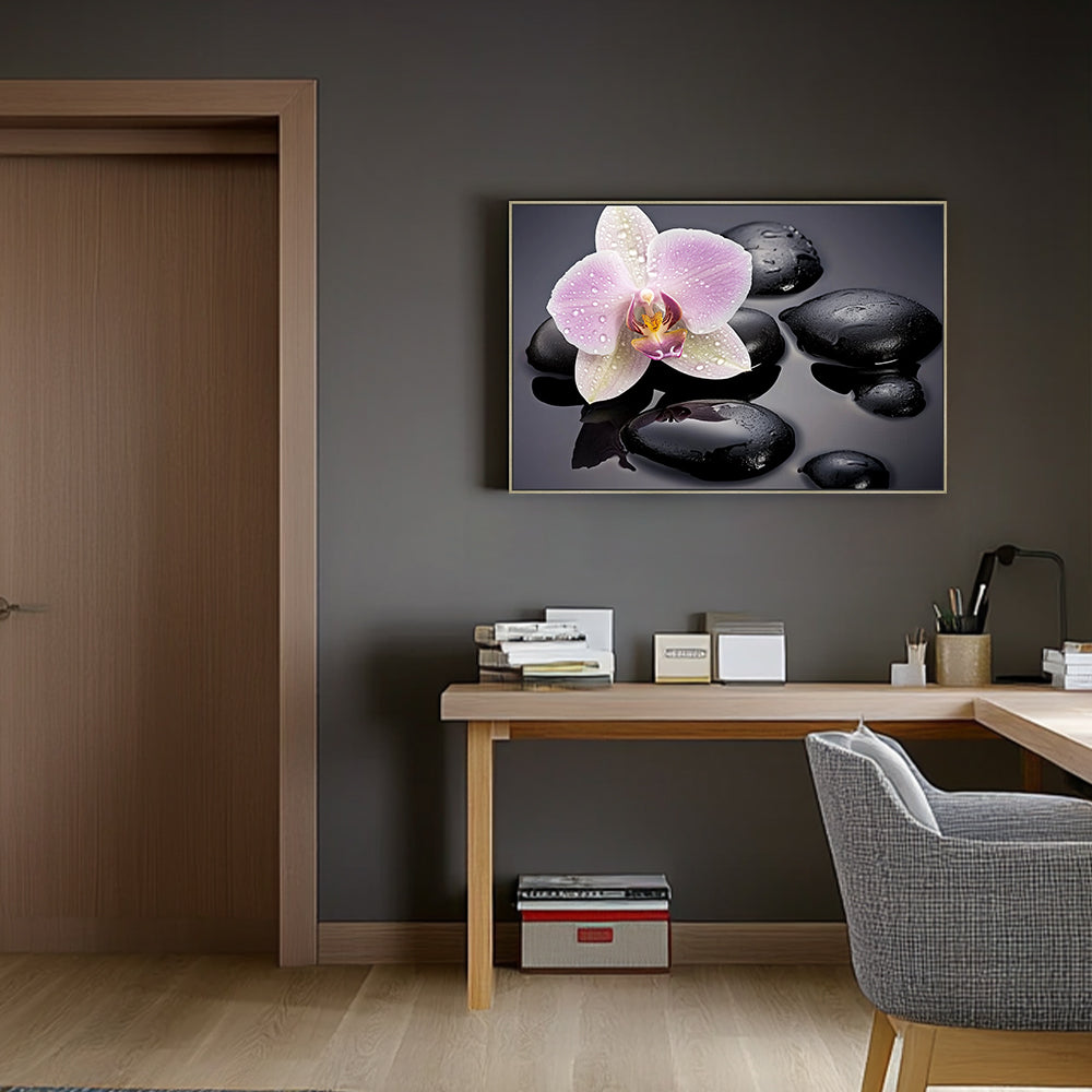 Elegant Orchid Canvas Wall Art