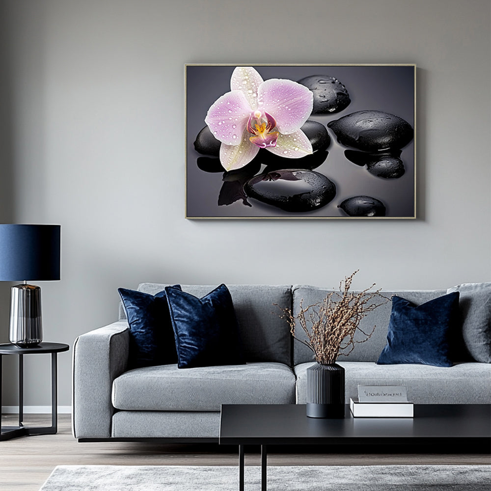 Elegant Orchid Canvas Wall Art