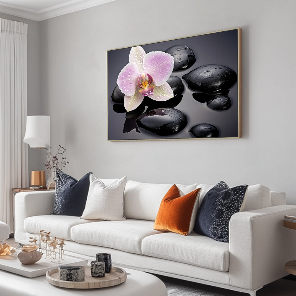 Elegant Orchid Canvas Wall Art