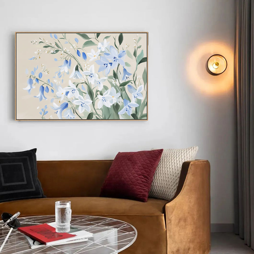 Elegant Floral Canvas Wall Art