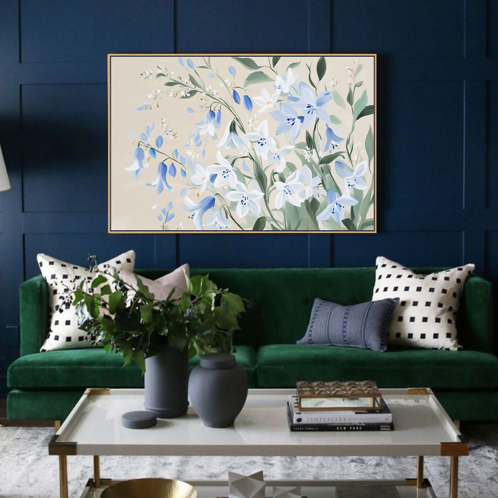 Elegant Floral Canvas Wall Art