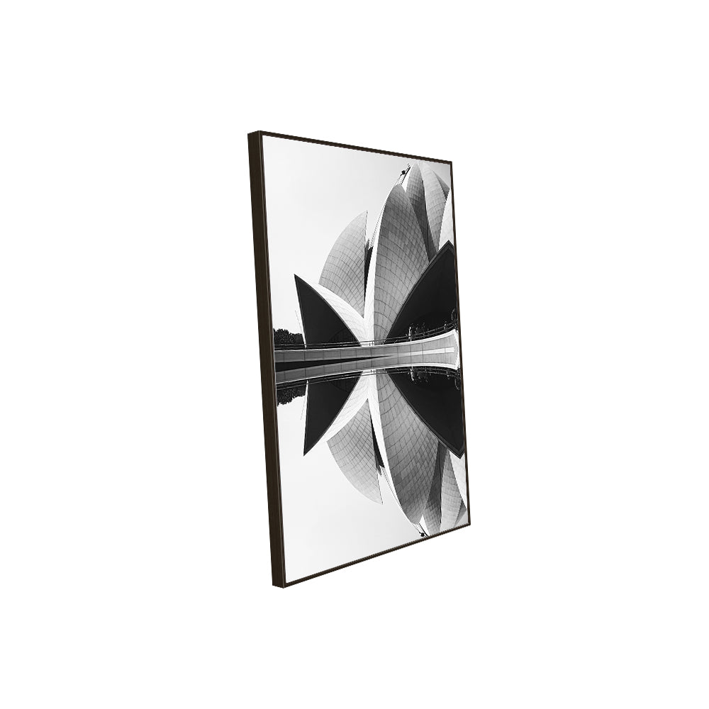 Architectural Reflection Canvas Wall Art