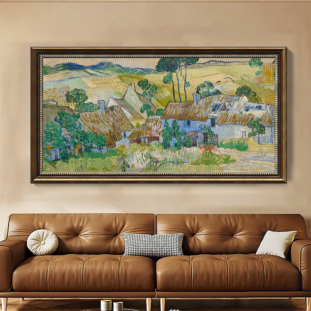 Vincent van Gogh's "Farms near Auvers"