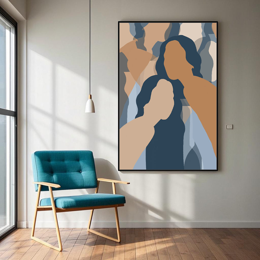 Silhouettes Canvas Wall Art