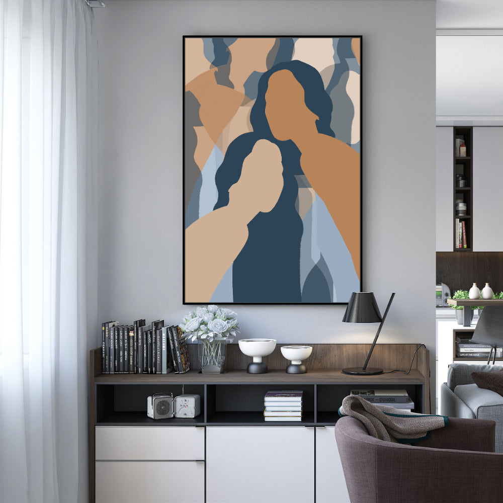 Silhouettes Canvas Wall Art