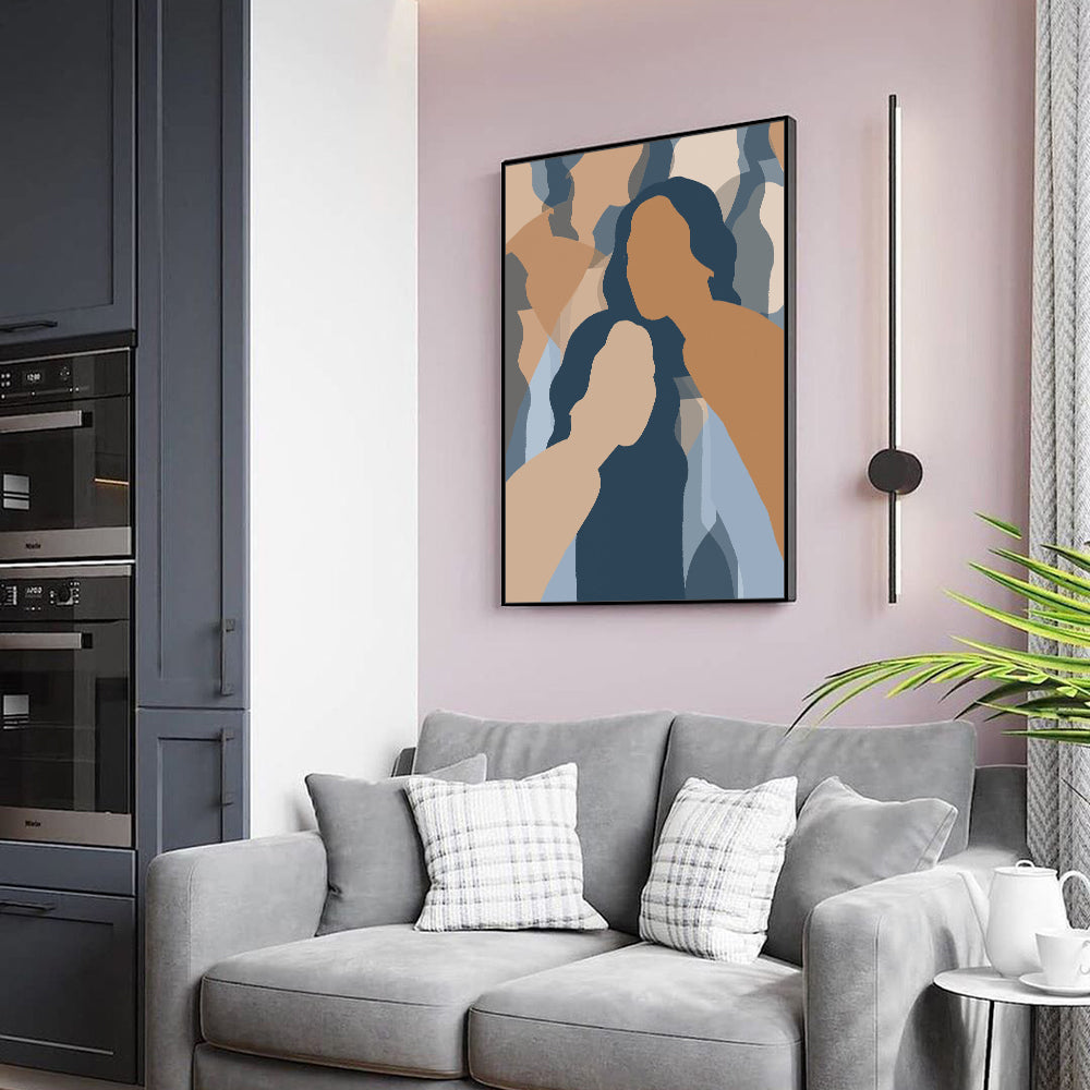 Silhouettes Canvas Wall Art