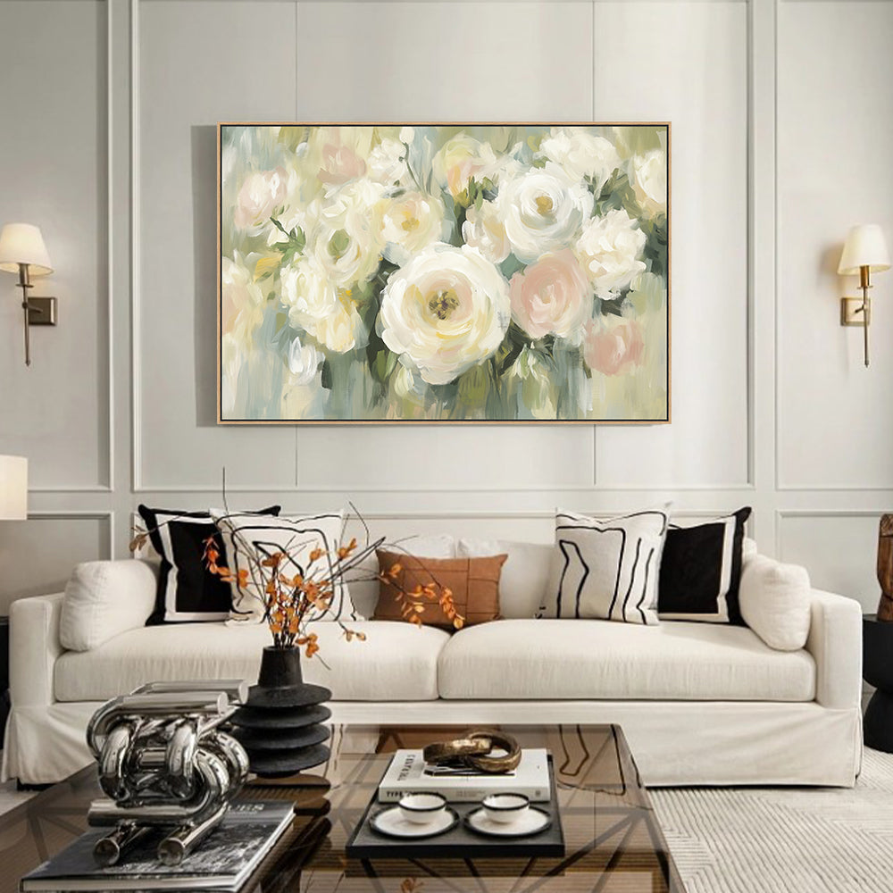 Blooming Elegance Canvas Wall Art