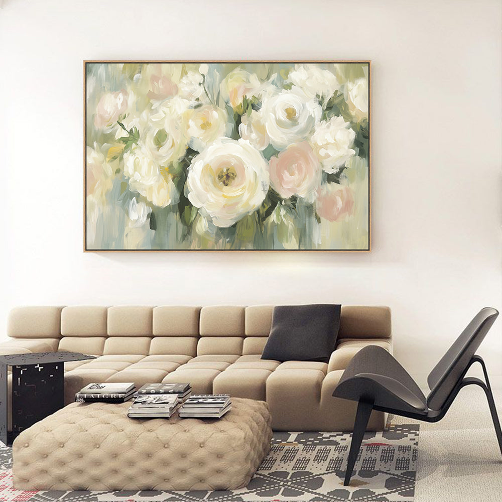 Blooming Elegance Canvas Wall Art