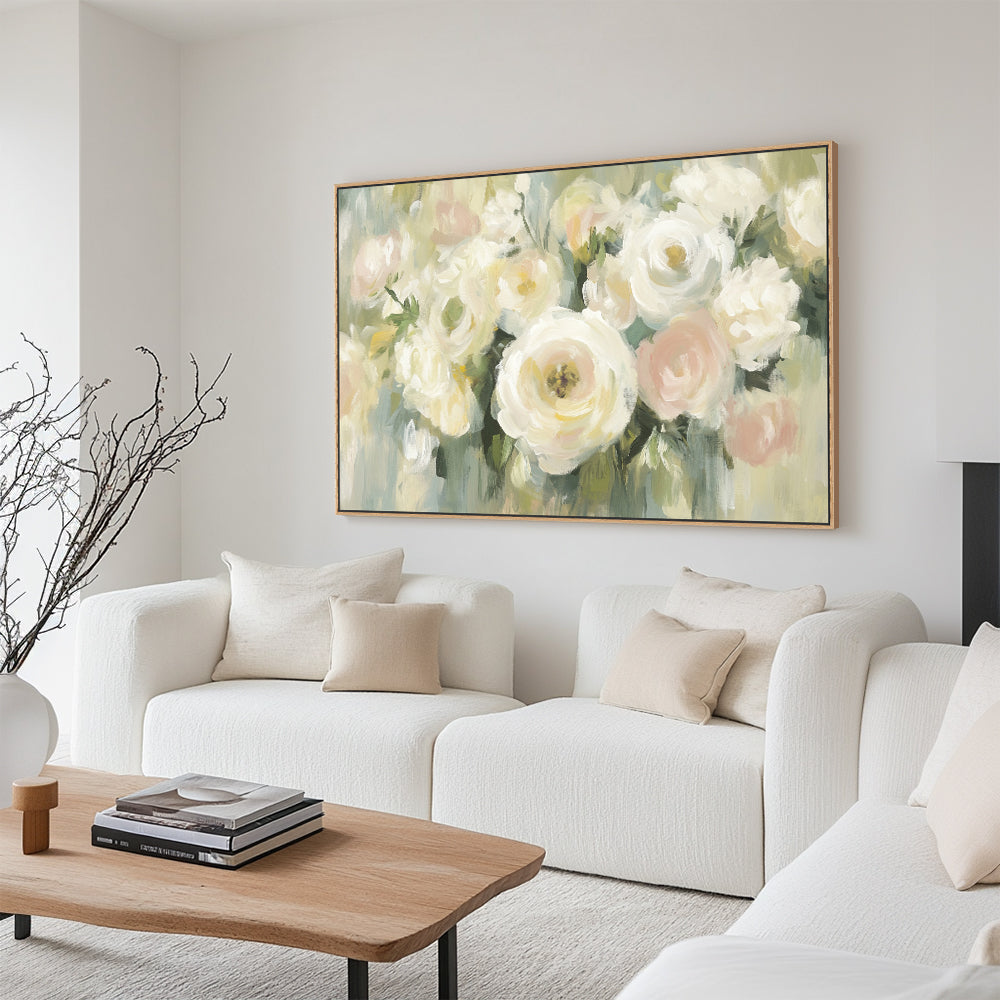 Blooming Elegance Canvas Wall Art