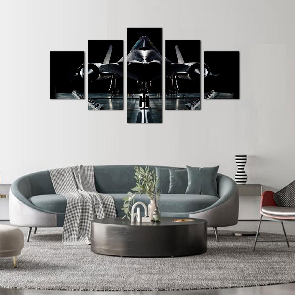 SR-71 Blackbird Canvas Wall Art