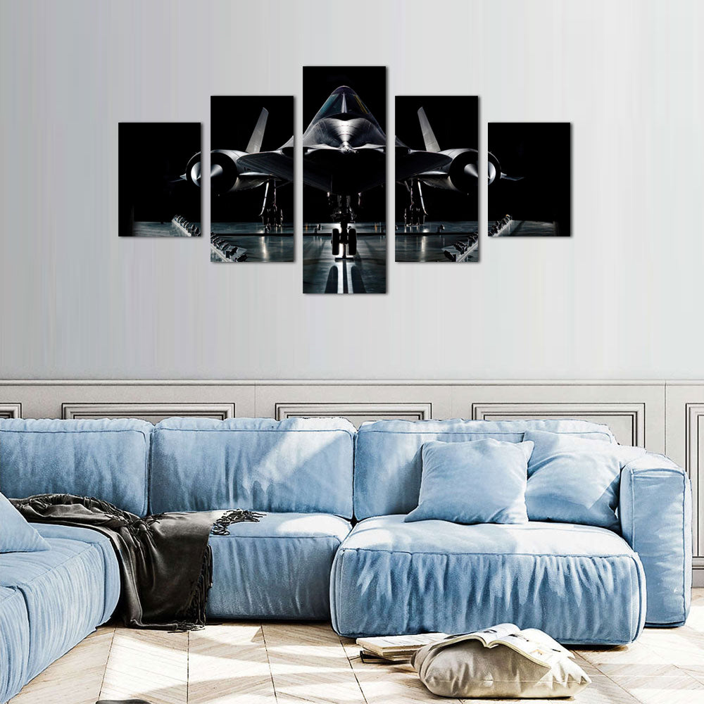 SR-71 Blackbird Canvas Wall Art