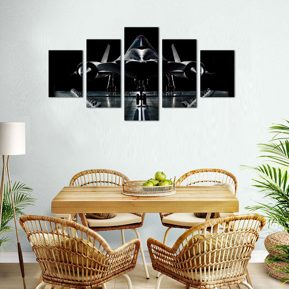 SR-71 Blackbird Canvas Wall Art