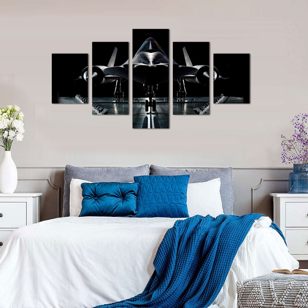 SR-71 Blackbird Canvas Wall Art