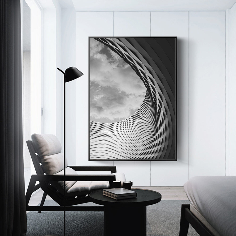 Architectural Infinity Canvas Wall Art