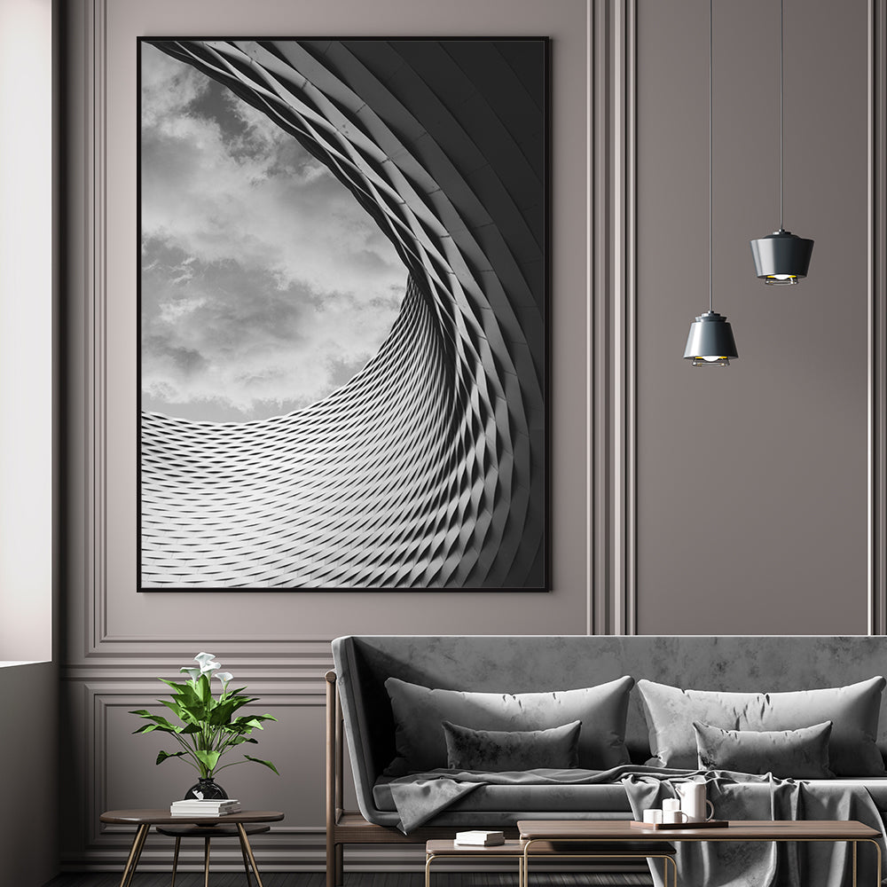 Architectural Infinity Canvas Wall Art