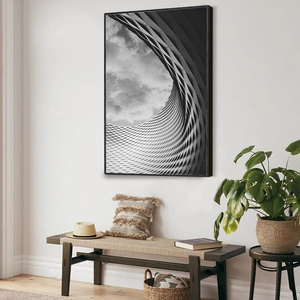 Architectural Infinity Canvas Wall Art