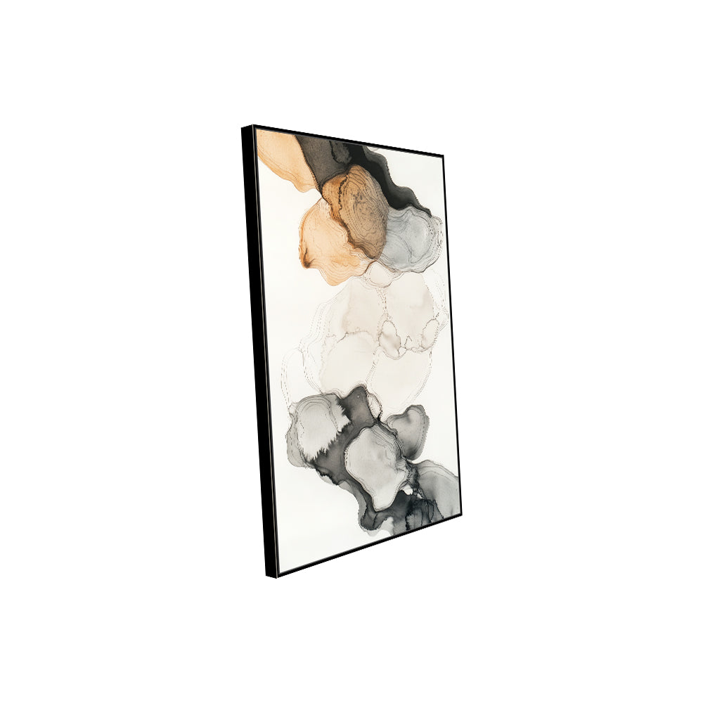 Ink Flow Canvas Wall Art