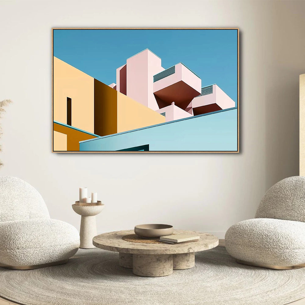 Modern Geometric Canvas Wall Art