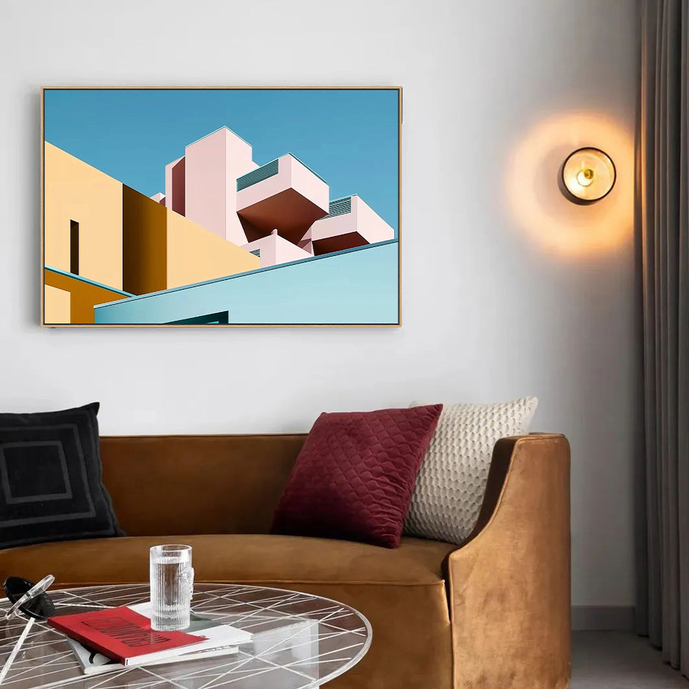 Modern Geometric Canvas Wall Art