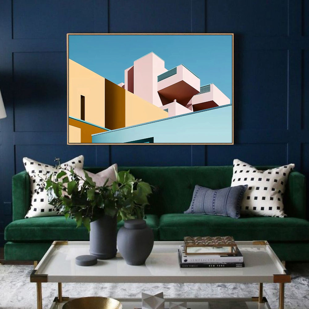 Modern Geometric Canvas Wall Art