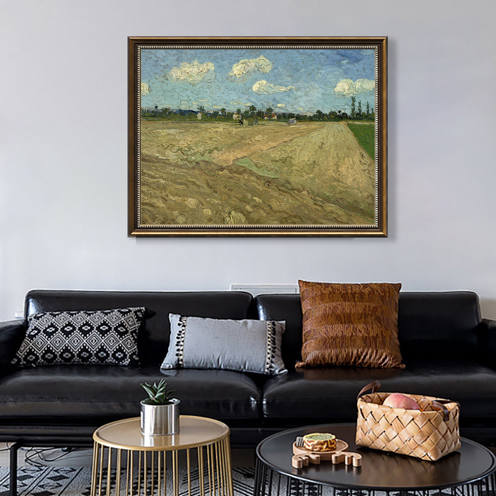 Vincent Van Gogh's "Ploughed Fields ('The Furrows')"