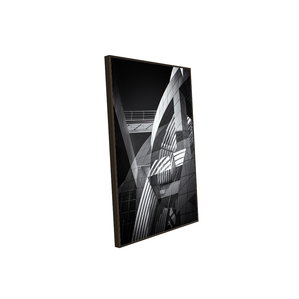 Geometric Reflections Canvas Wall Art