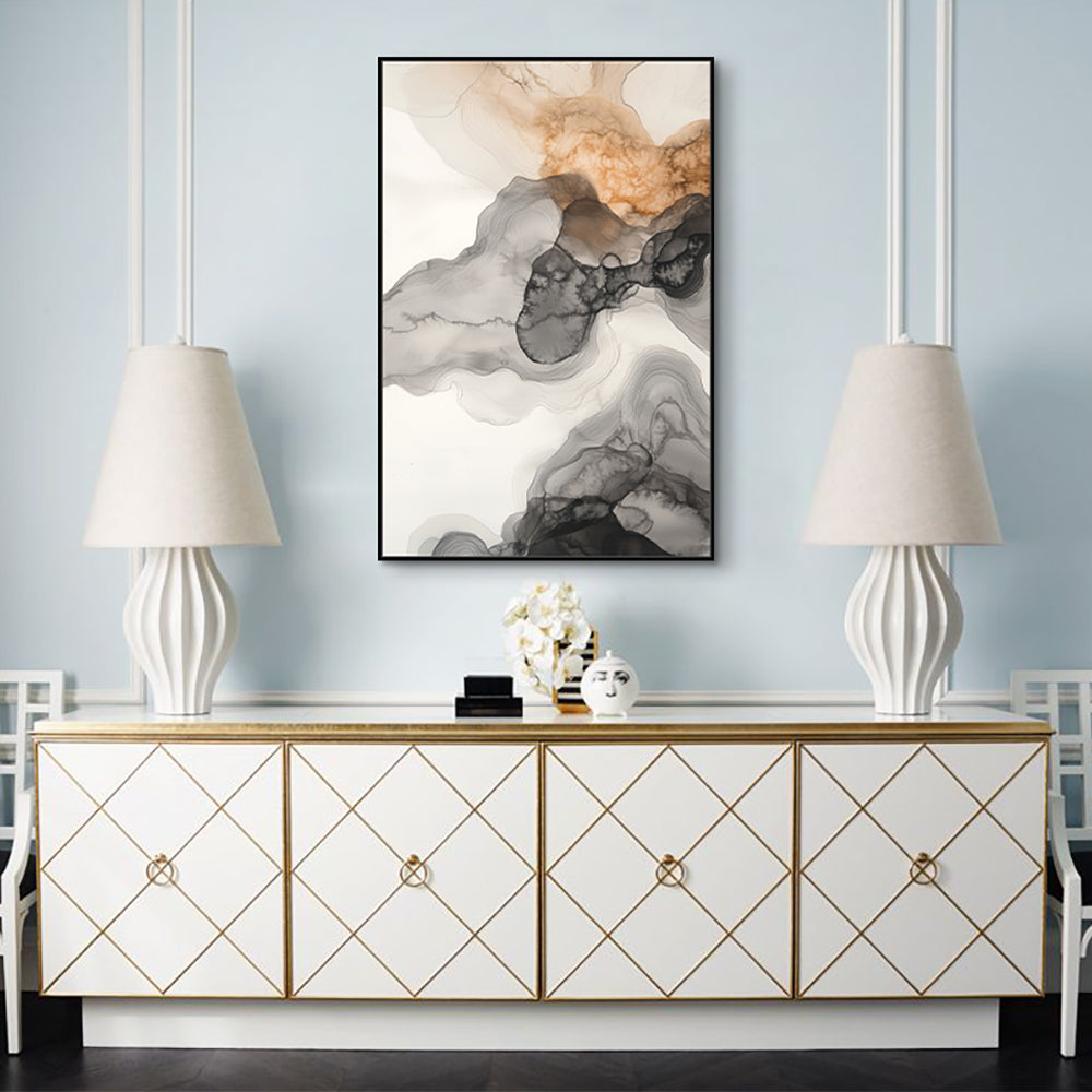 Modern Ink Canvas Wall Art