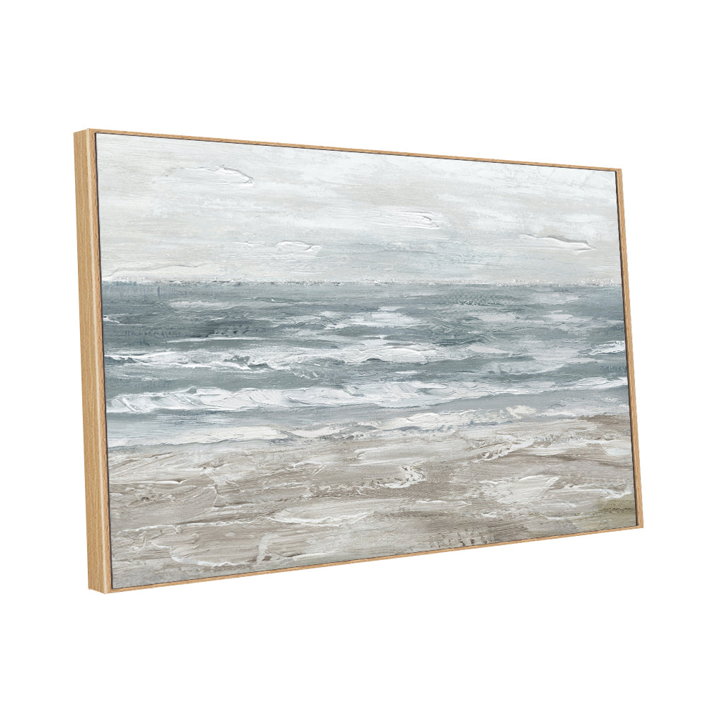 Serene Shoreline Canvas Wall Art