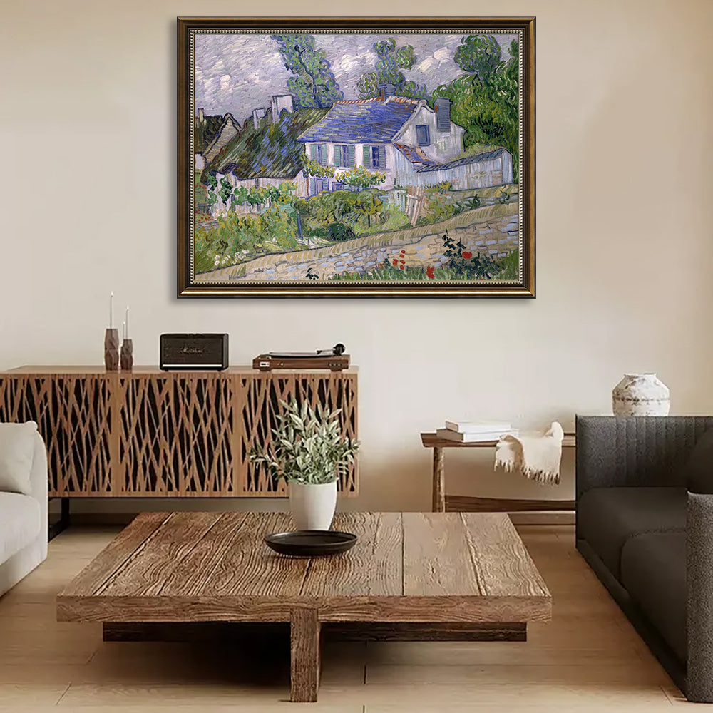 Vincent Van Gogh's "Houses at Auvers"