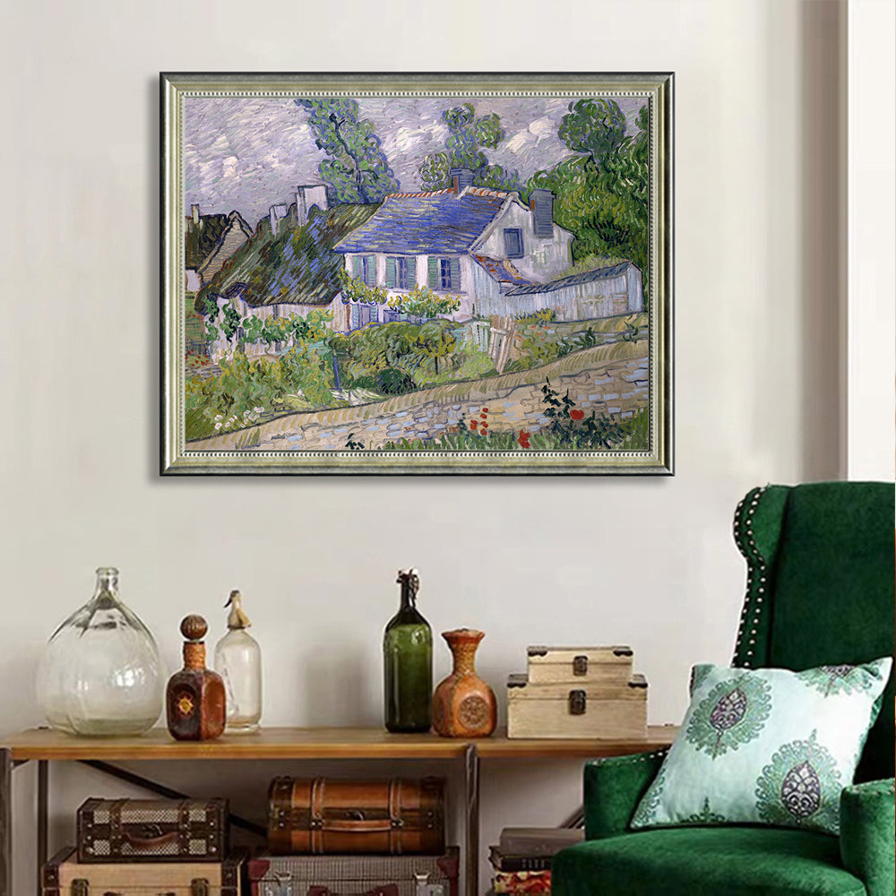 Vincent Van Gogh's "Houses at Auvers"