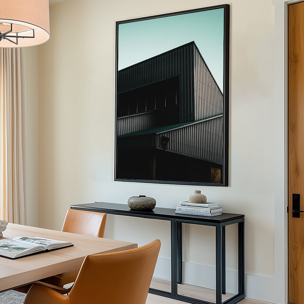 Industrial Minimalism Canvas Wall Art