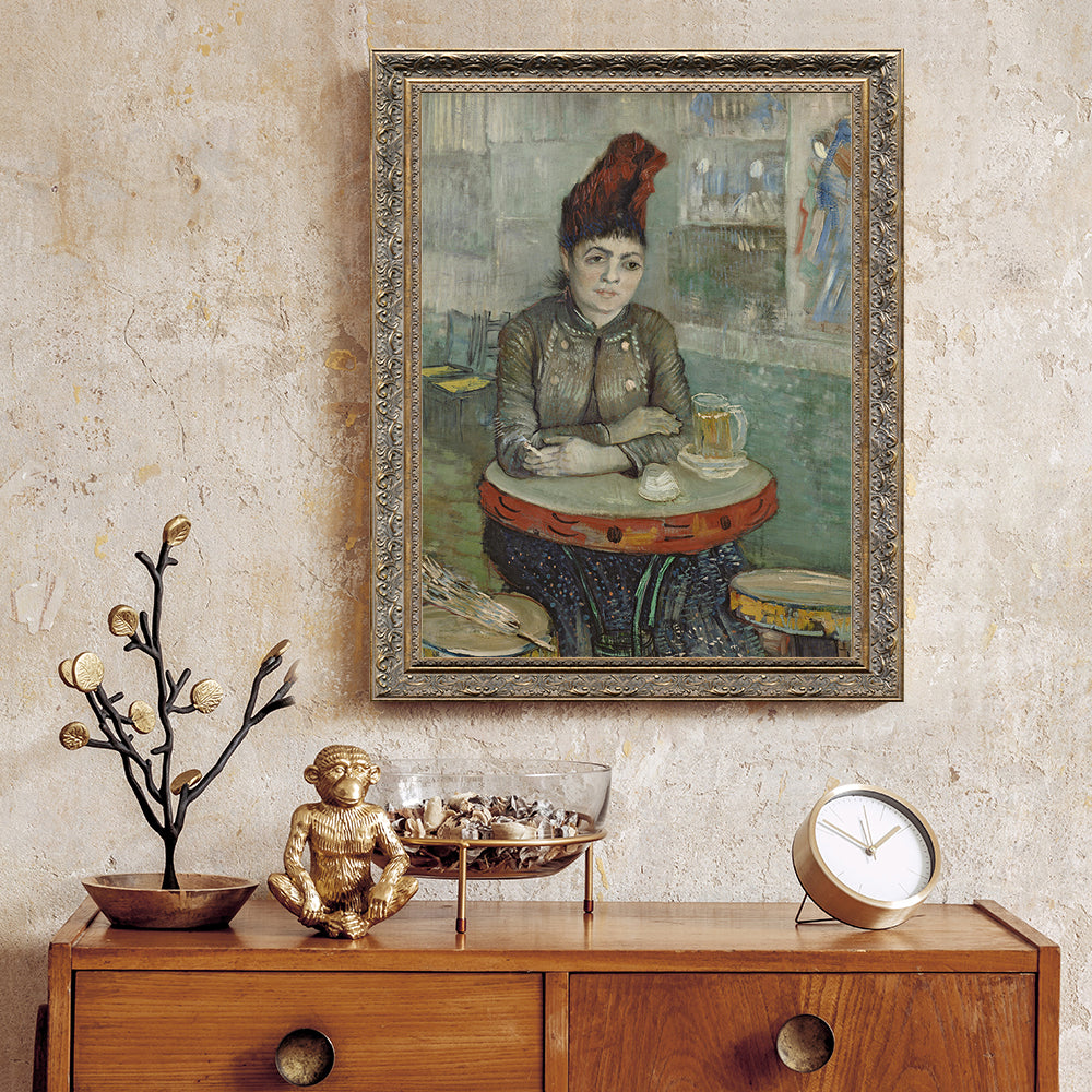 "Agostina Segatori Sitting in the Café du Tambourin" By Vincent Van Gogh