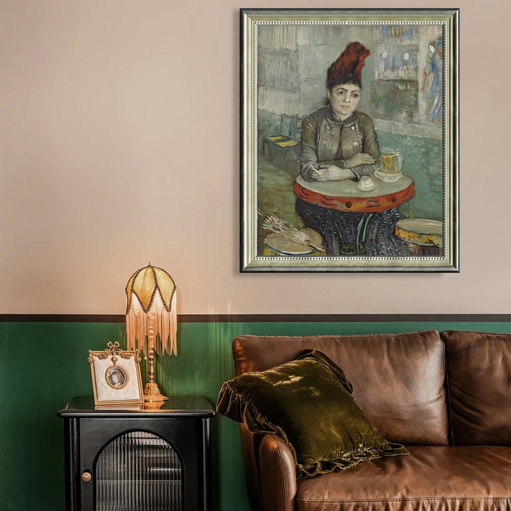 "Agostina Segatori Sitting in the Café du Tambourin" By Vincent Van Gogh