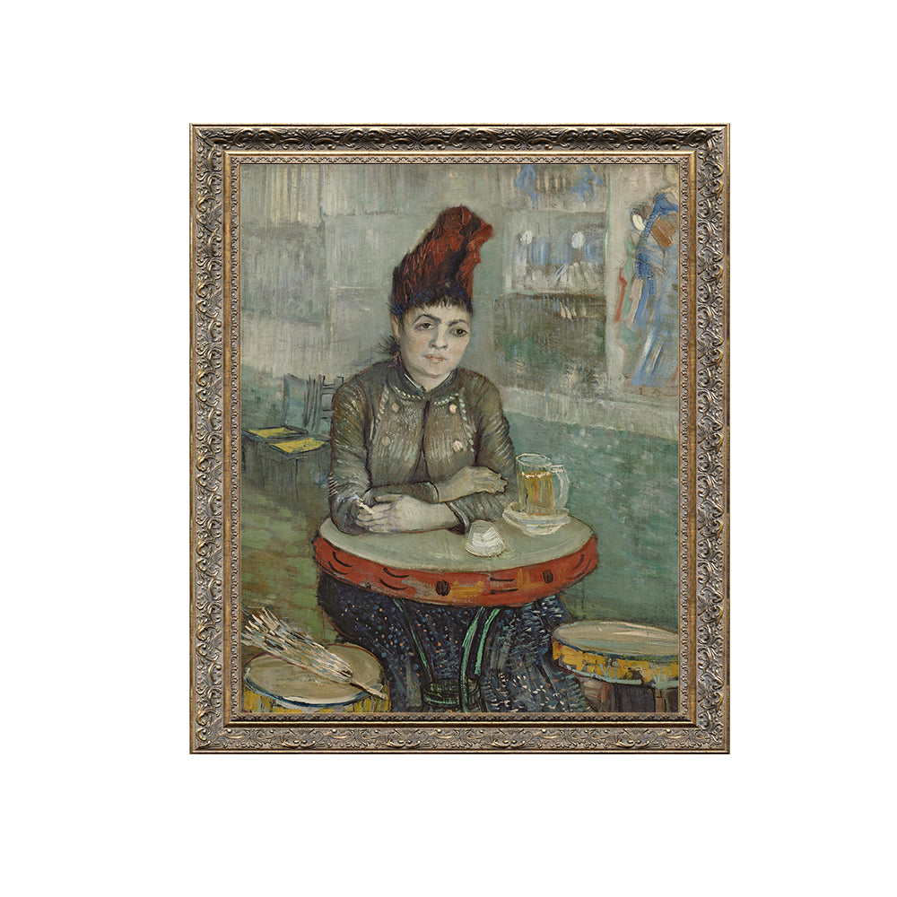 "Agostina Segatori Sitting in the Café du Tambourin" By Vincent Van Gogh
