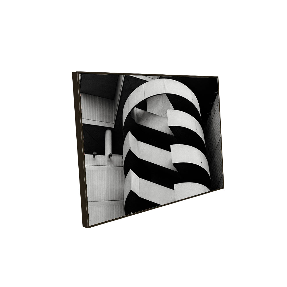 Modern Spiral Flow Canvas Wall Art