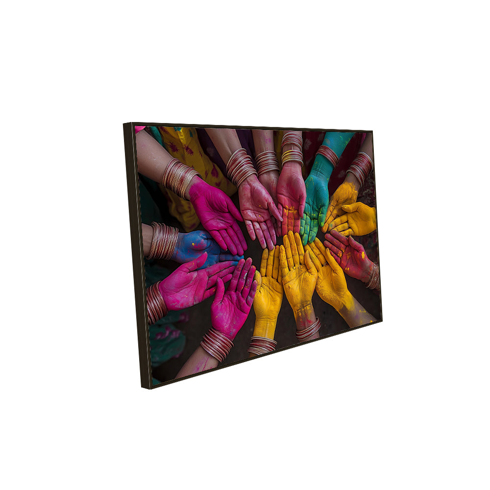 "Celebration of Colors"- Canvas Wall Art