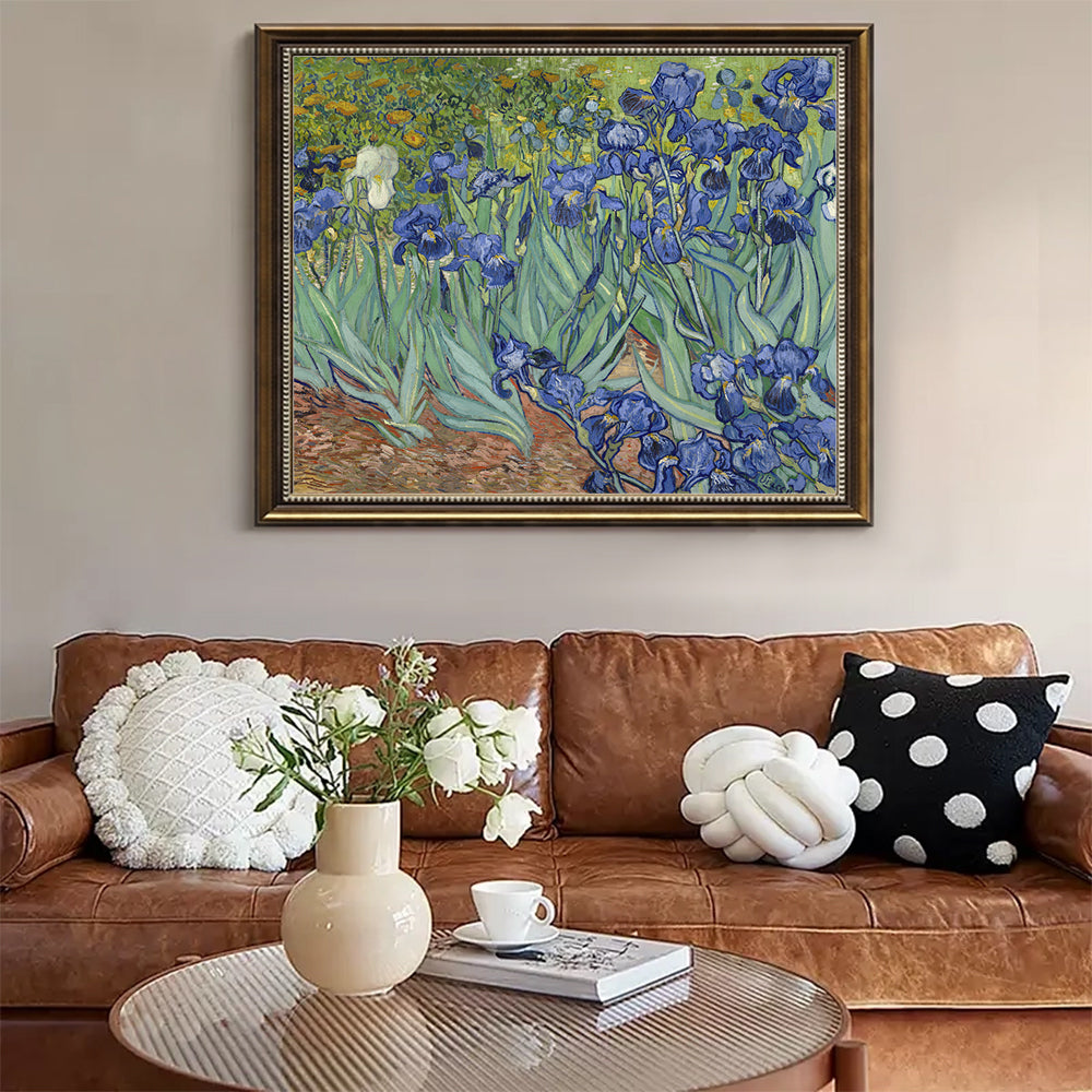 "Irises in Bloom" By Vincent Van Gogh