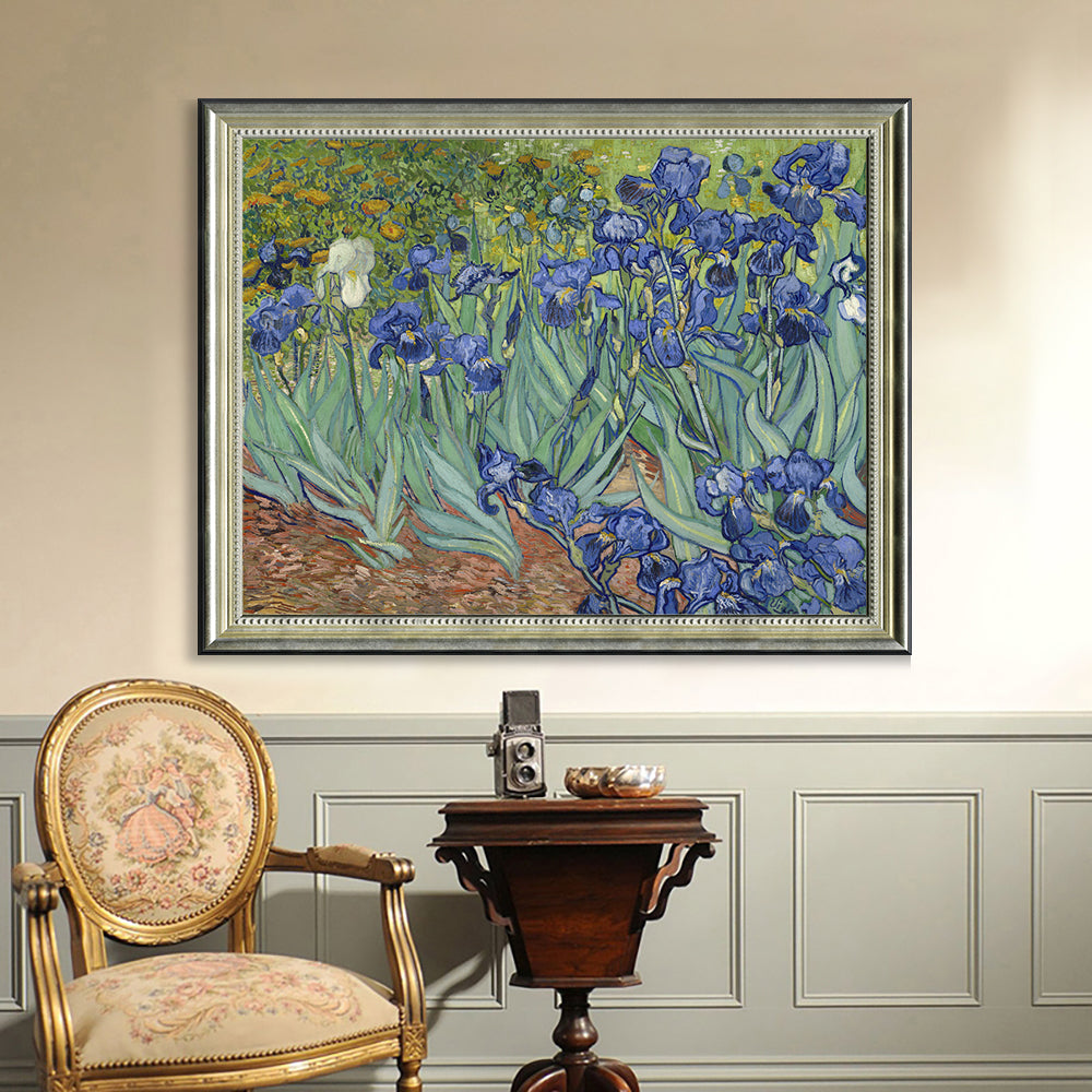 "Irises in Bloom" By Vincent Van Gogh