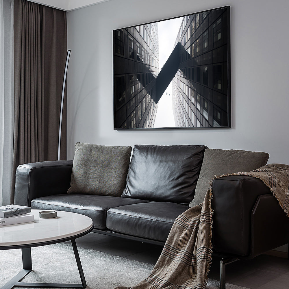 Urban Symmetry Canvas Wall Art