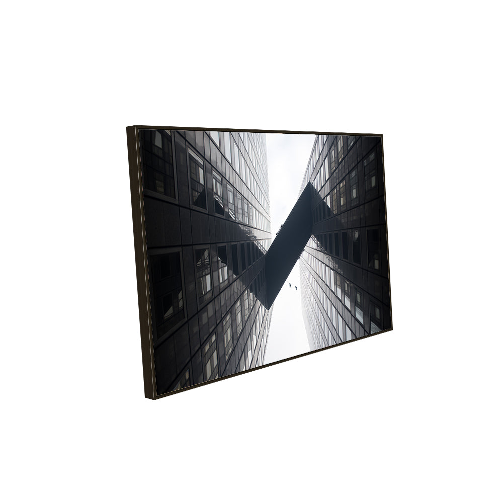 Urban Symmetry Canvas Wall Art