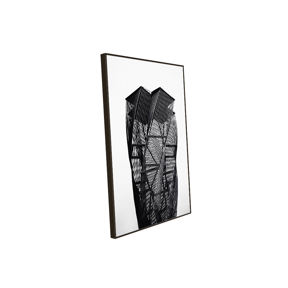 Modern Abstract Architecture Canvas Wall Art