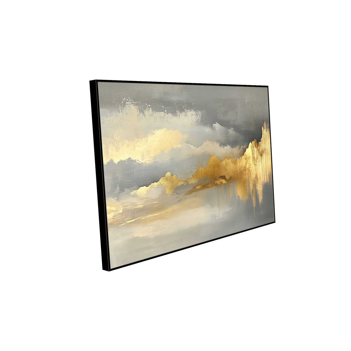 Golden Horizon Canvas Wall Art