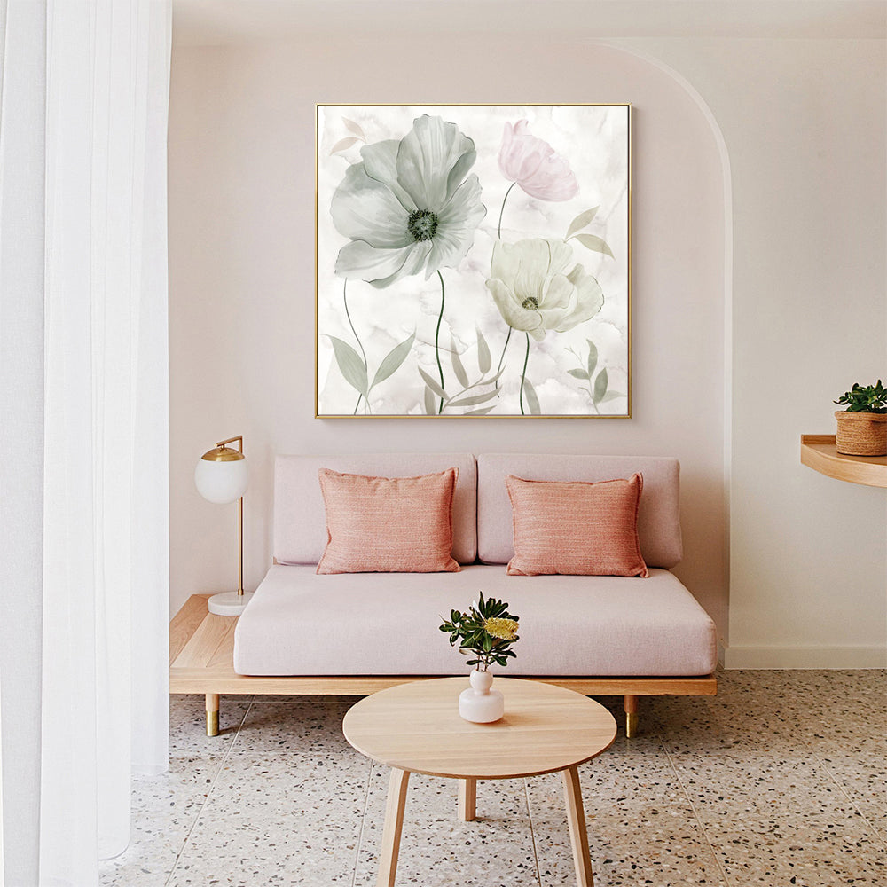Soft Bloom Canvas Wall Art